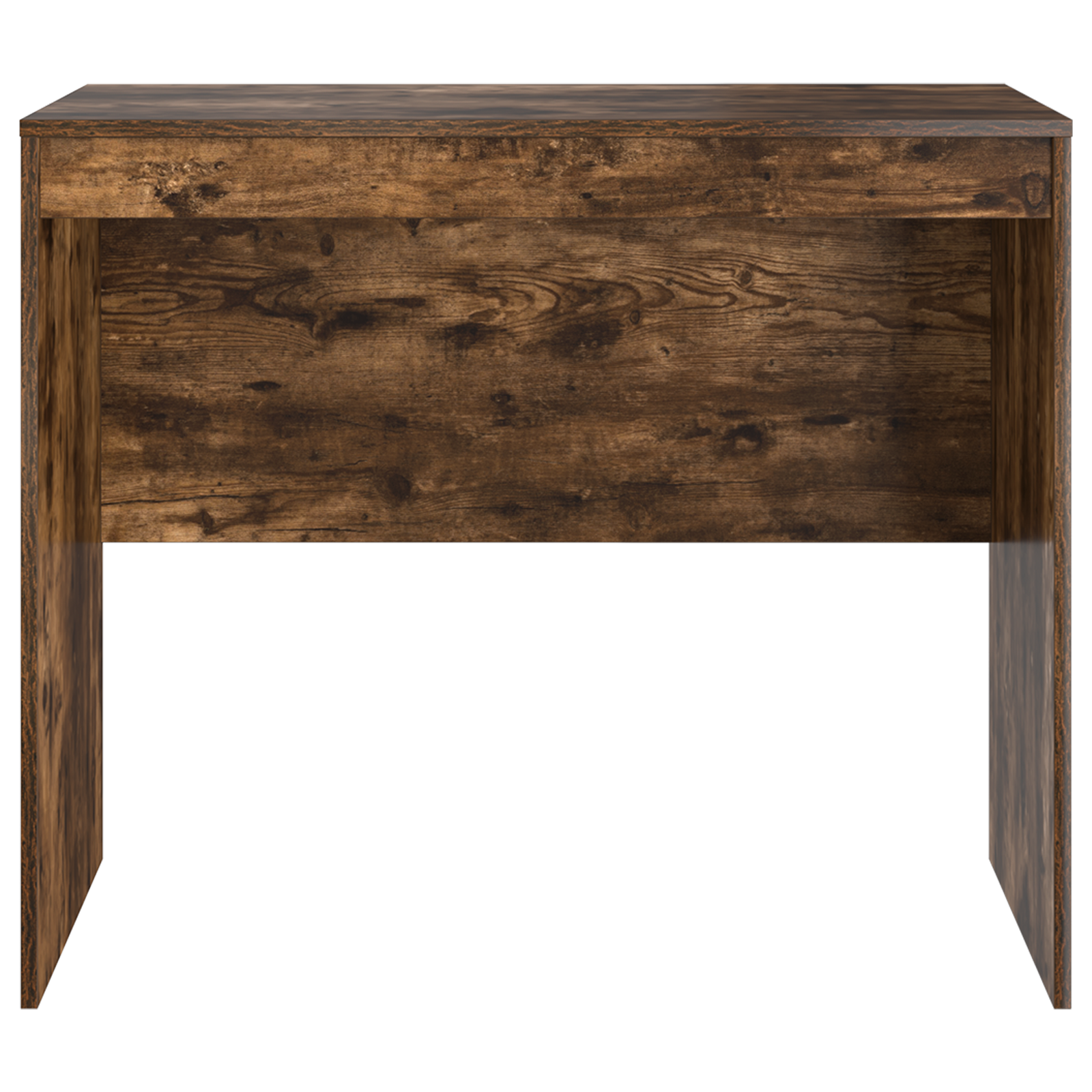 Scrivania computer Rovere affumicato Legno ingegnerizzato