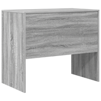 Scrivania Grigia Grigio sonoma Legno ingegnerizzato 90 x 50 x 76 cm