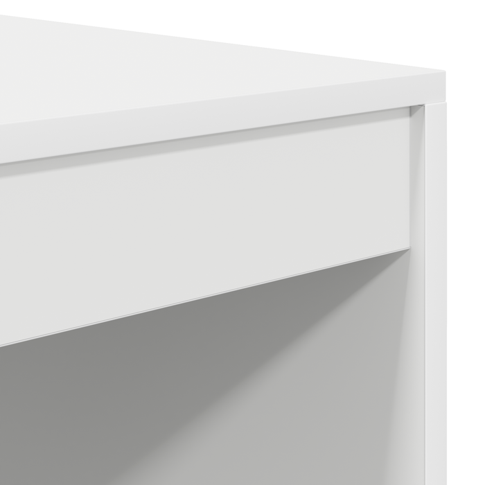 Scrivania Bianca Truciolare 100 x 50 x 76 cm Magazzino