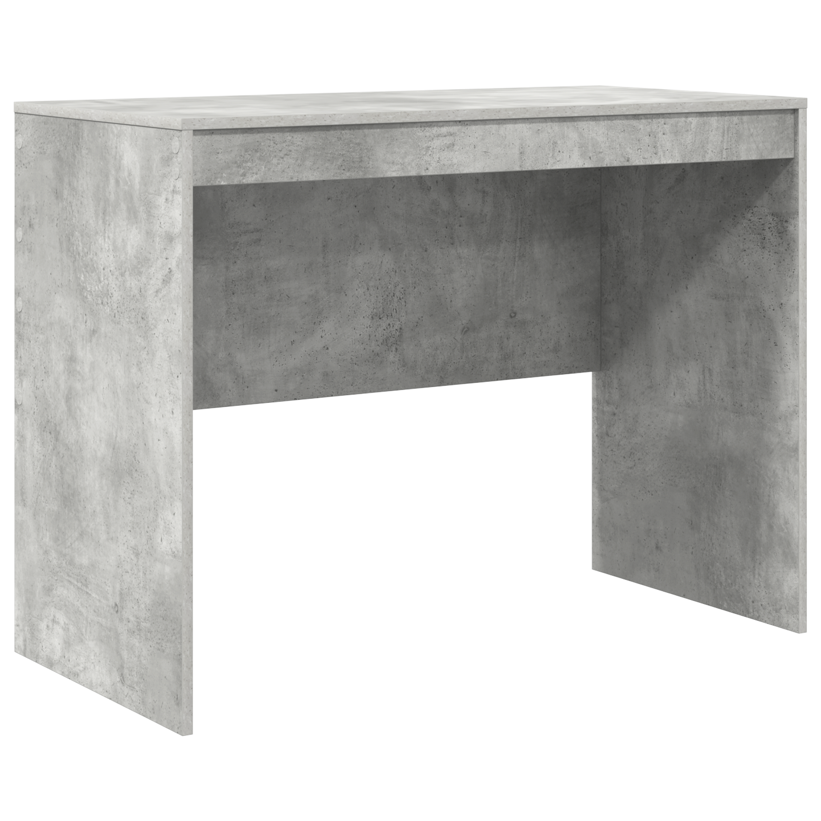 Scrivania da scrittura Grigio cemento MDF 100 x 50 x 76 cm