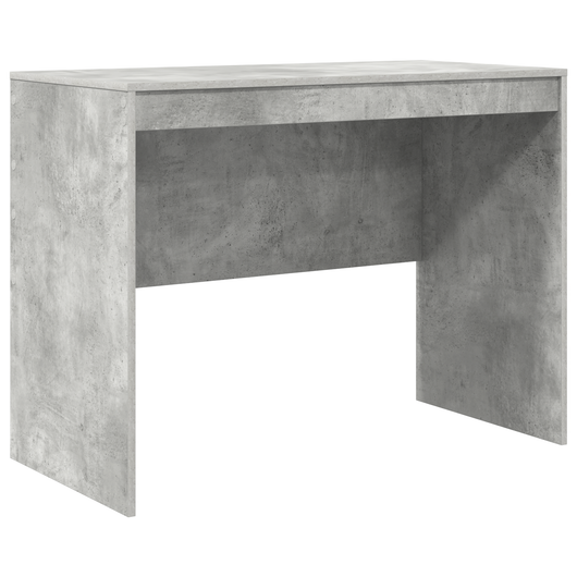 Scrivania da scrittura Grigio cemento MDF 100 x 50 x 76 cm