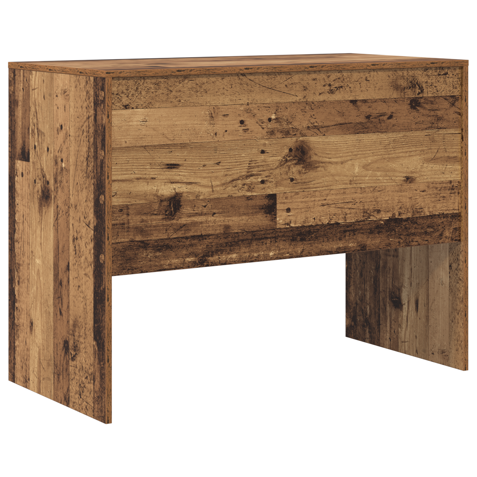 Scrivania Rustica Legno Antico Legno Massello 100 x 50 x 76 cm