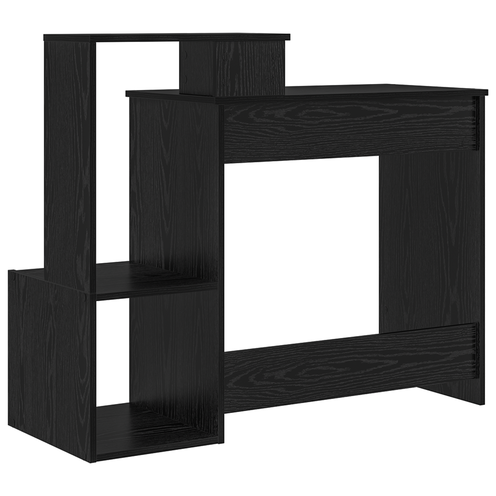 Scrivania in Rovere Nero Rovere Nero Legno ingegnerizzato, MDF