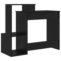 Scrivania in Rovere Nero Rovere Nero Legno ingegnerizzato, MDF