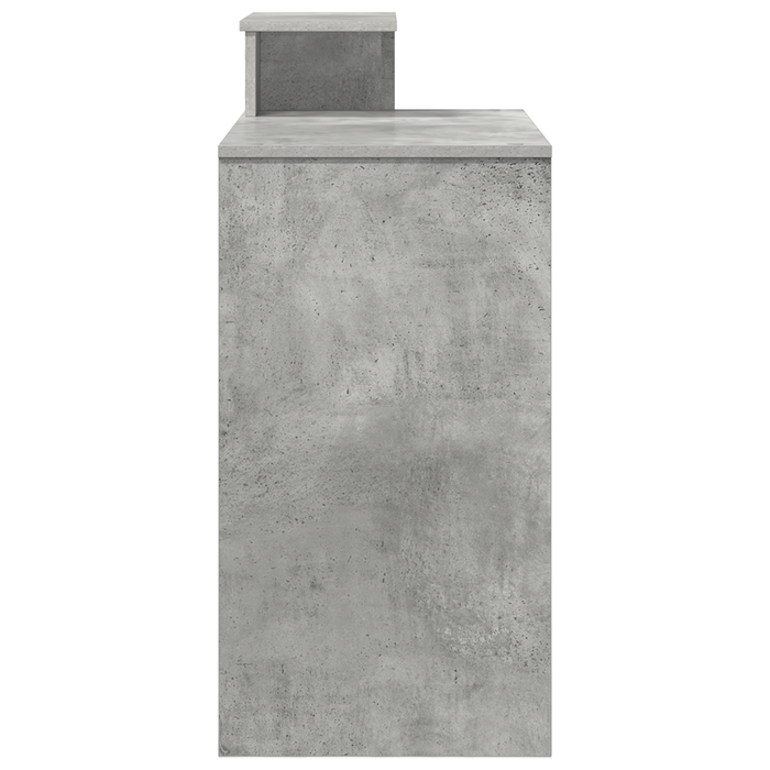 Scrivania grigia Grigio cemento