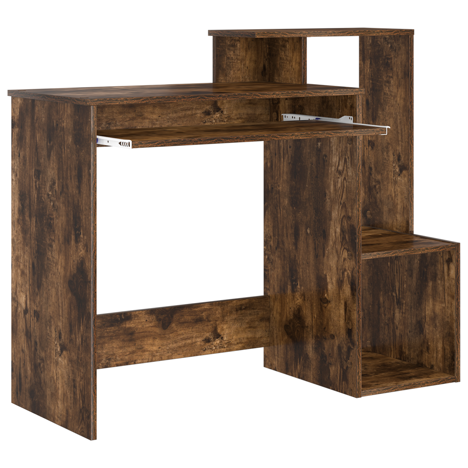 Scrivania per Computer Rovere Affumicato Rovere affumicato