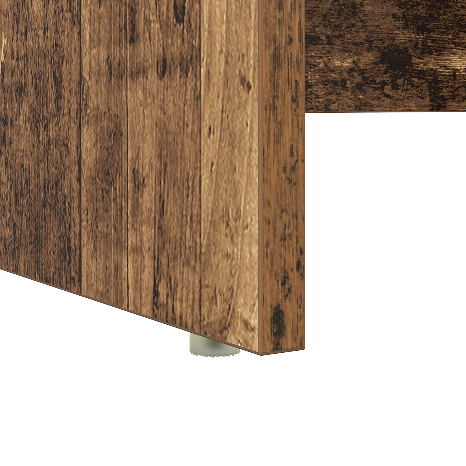Scrivania con Storage Legno Antico 120.5x44x88.5 cm Legno Ingegnerizzato