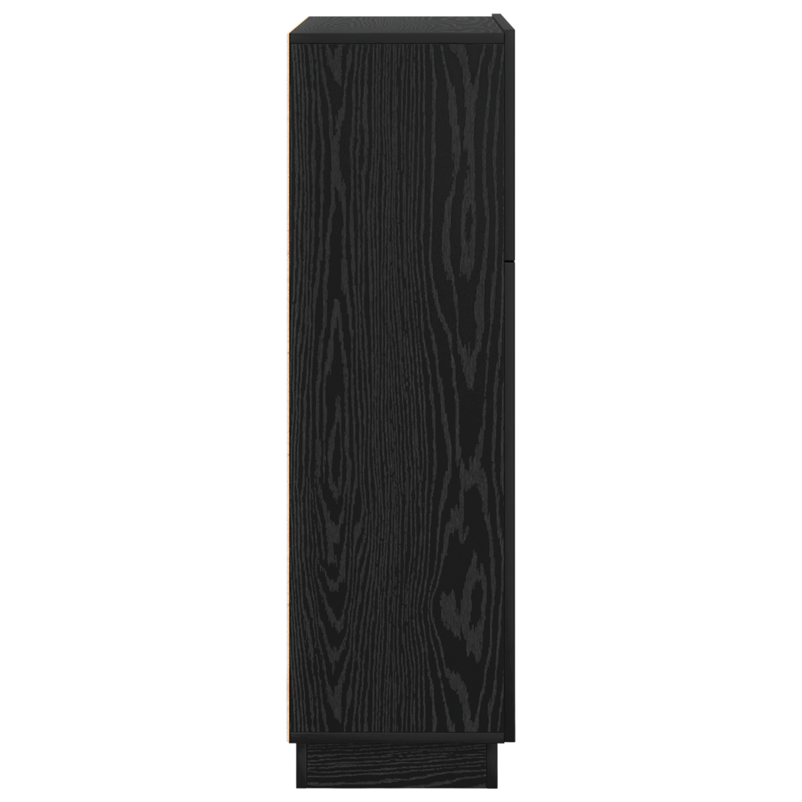 Scrivania in Rovere Nero Rovere Nero Legno Ingegnerizzato Media