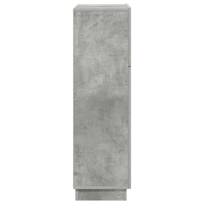 Scrivania grigia in cemento Grigio cemento Legno ingegnerizzato