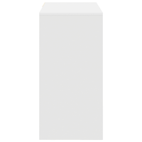 Scrivania Bianca Bianca MDF Media Archiviazione