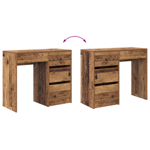 Scrivania in Legno Vecchio Legno Vecchio Legno Ingegnerizzato Medio