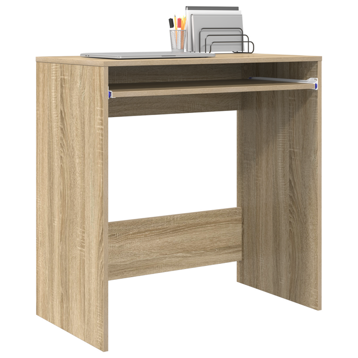 Scrivania per Computer Rovere Sonoma Legno ingegnerizzato Compatto