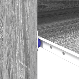 Scrivania per Computer Grigio Sonoma Legno ingegnerizzato Compatta