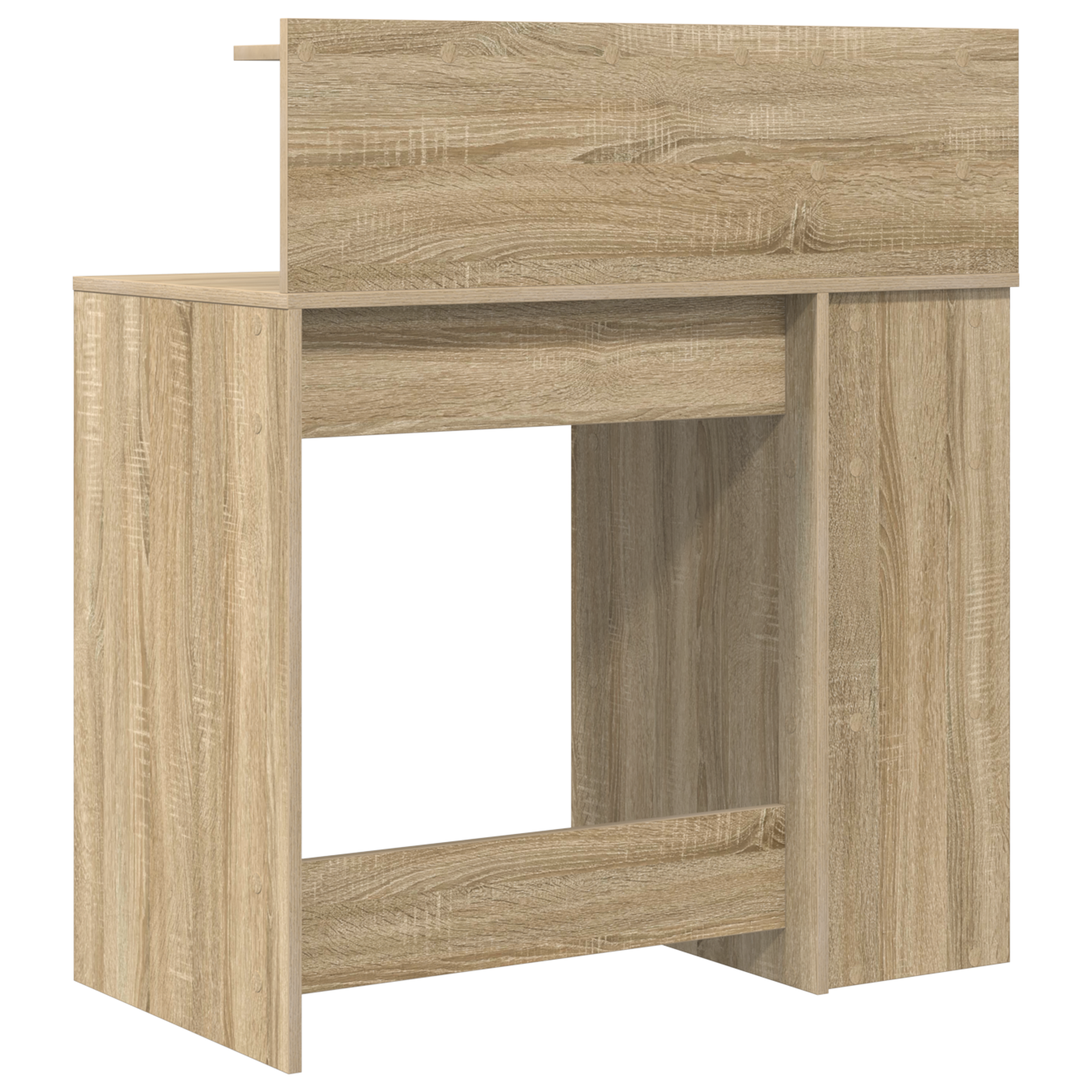 Scrivania con Storage Rovere Sonoma 90x48x101.5 cm Legno ingegnerizzato