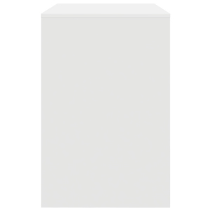 Scrivania Bianca Legno ingegnerizzato Medio Ripiano Scrivania