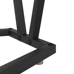 Tavolino da caffè  in rovere Sonoma 80x40x40,5 cm, in legno ingegnerizzato e metallo