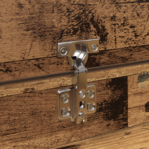 Armadio per scarpe Legno Vecchio 100.5x28x100 cm Legno Solido