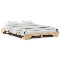 Rete letto Naturale Legno massello di pino King Size Durevole