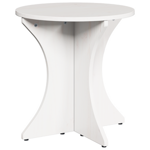 vidaXL Tavolino da salotto 2 pcs Bianco 46 x 46 x 47 cm