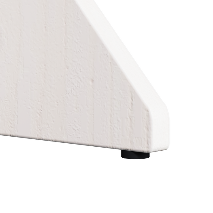 vidaXL Tavolino da salotto 3 pcs Bianco 46 x 46 x 47 cm