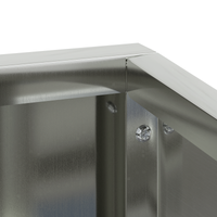 Vasi e Fioriere Galvanizzato Metallo Galvanizzato Media a Grande