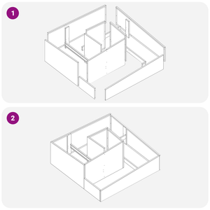 Vasi e Fioriere Galvanizzato Metallo Galvanizzato Media a Grande