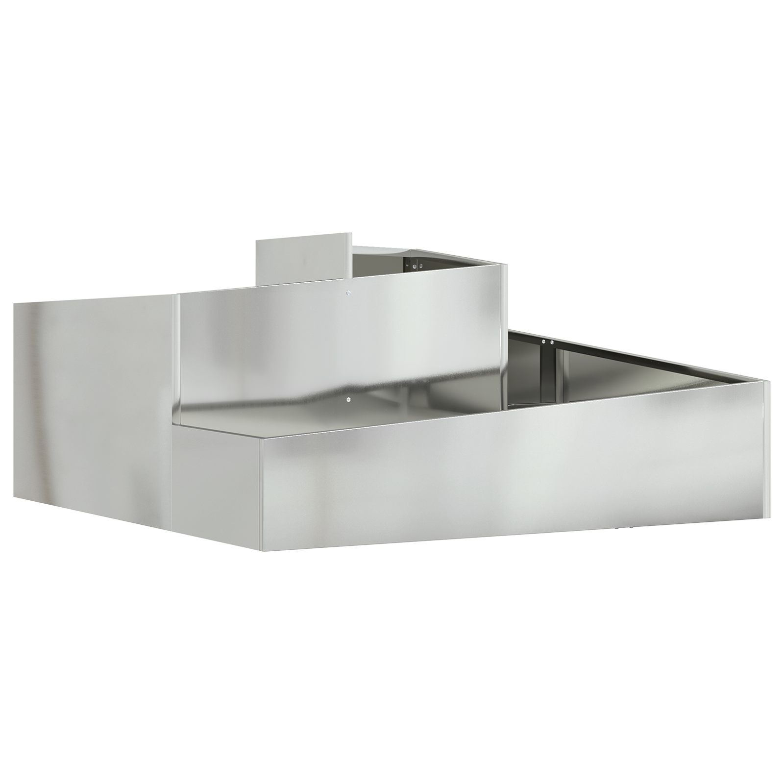 Vasi e Fioriere Galvanizzato Metallo Galvanizzato Media a Grande