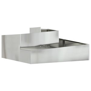 Vasi e Fioriere Galvanizzato Metallo Galvanizzato Media a Grande