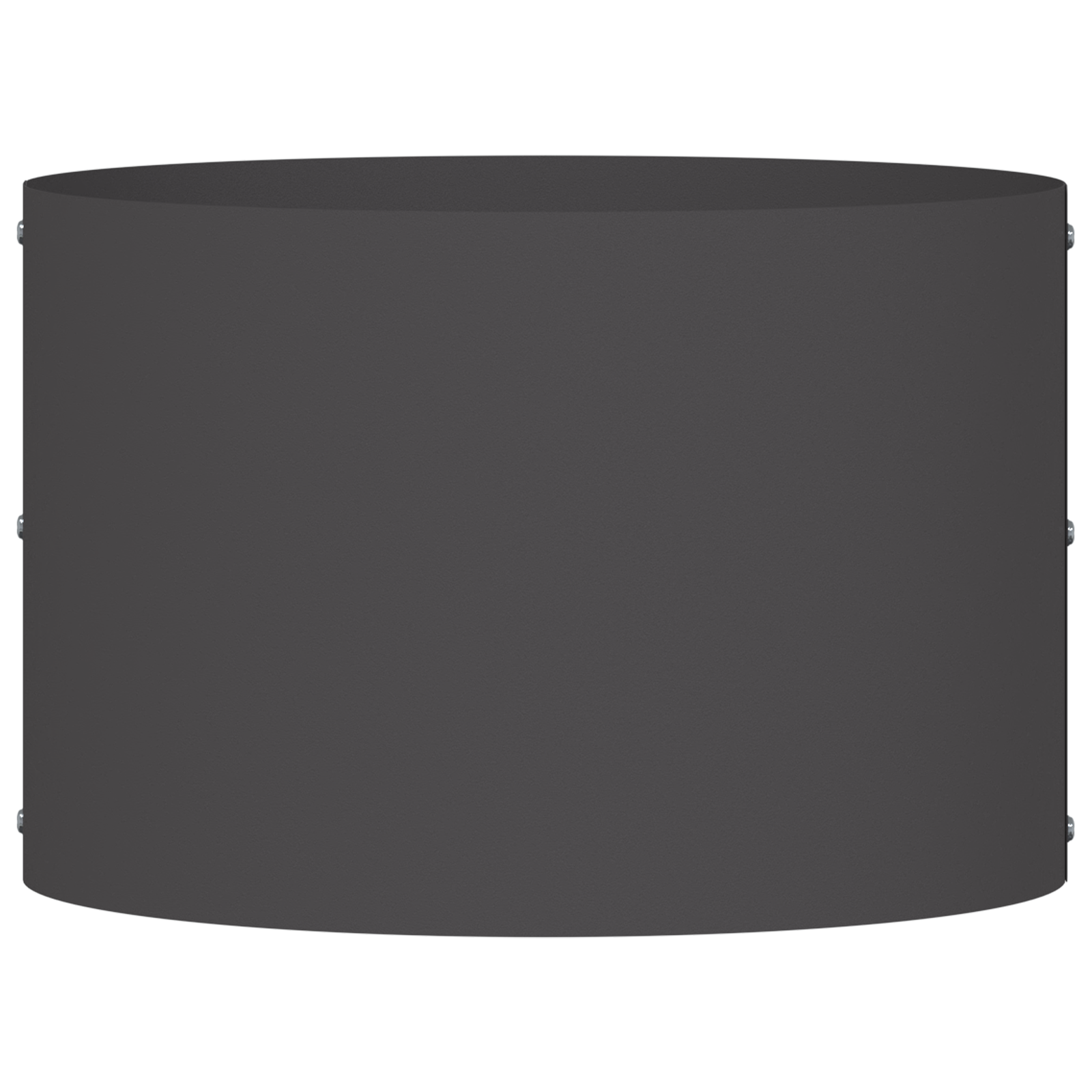 Fioriera in Metallo Nero Nero Metallo 30 x 30 x 20 cm