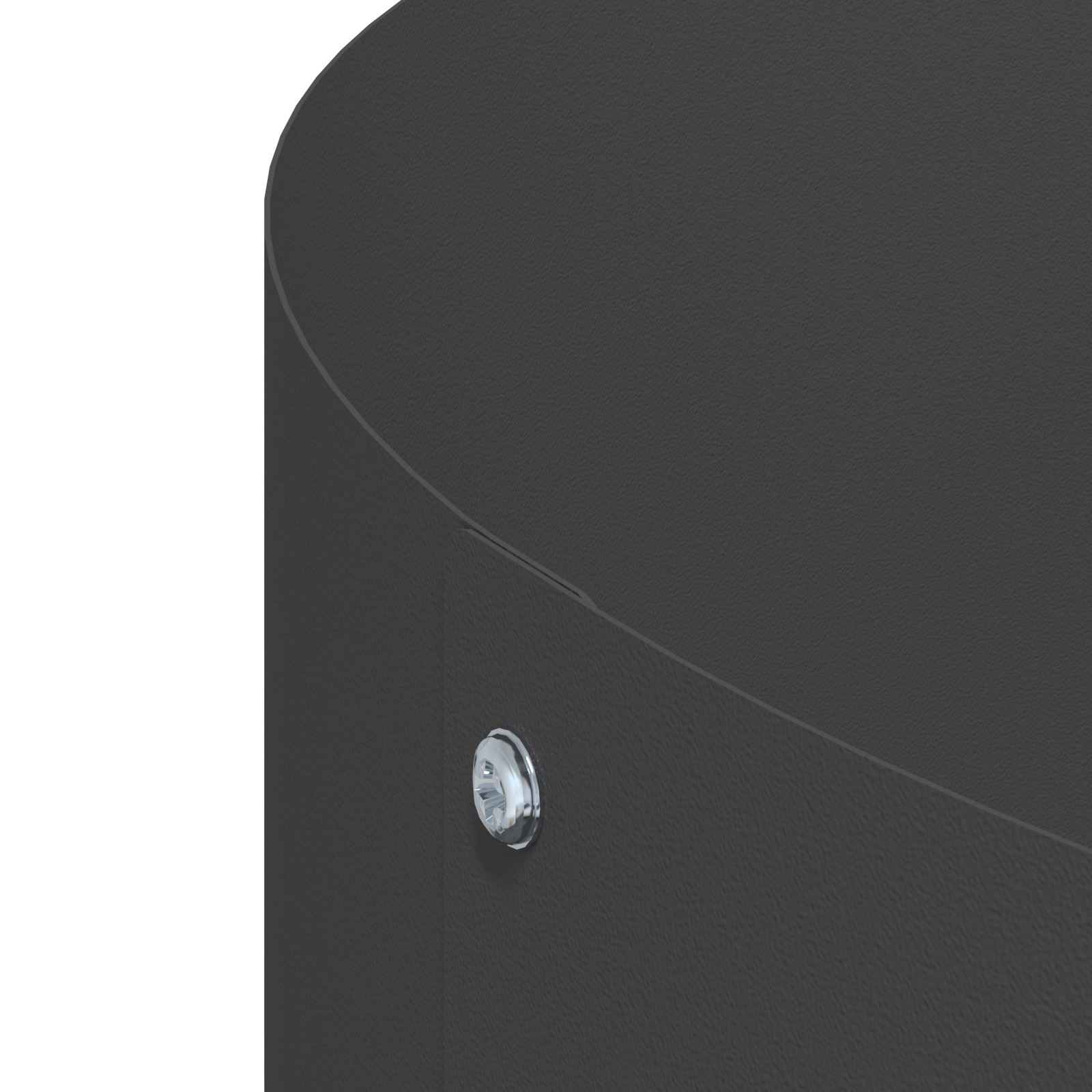 Fioriere nere in plastica Nere Plastica Media Resistenti