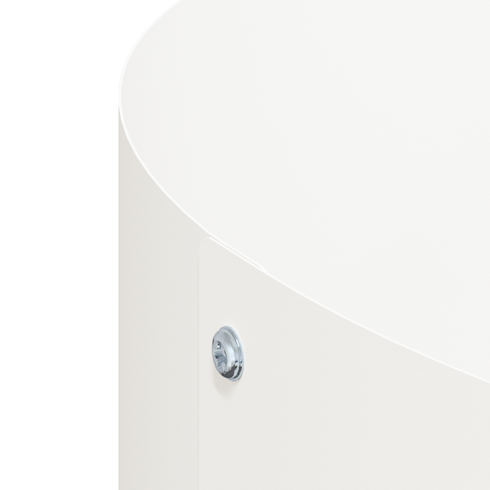 Vasi Ceramici Bianchi Bianco Ceramica 30 cm di diametro