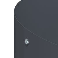 Vaso in Metallo Antracite Antracite Metallo Media