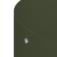 Fioriere Verde Oliva Set di 5 Verde oliva Plastica Media