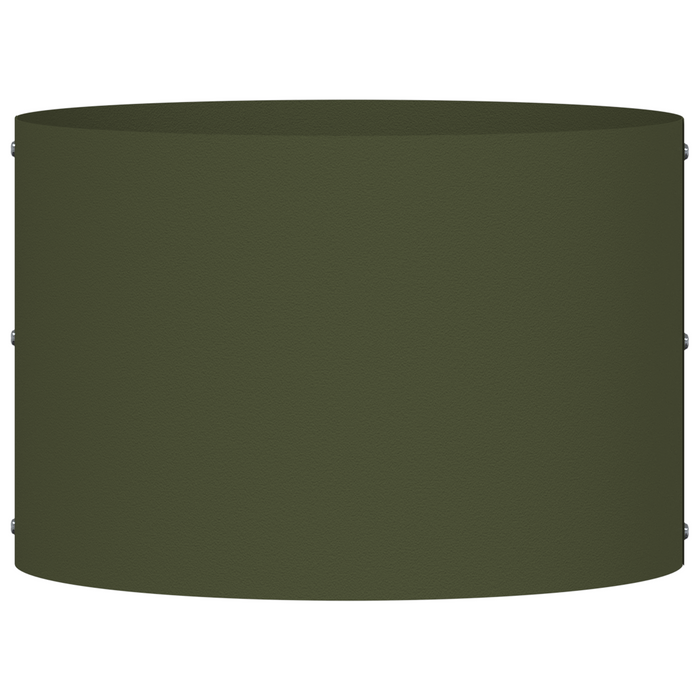 Fioriere Verde Oliva Set di 5 Verde oliva Plastica Media