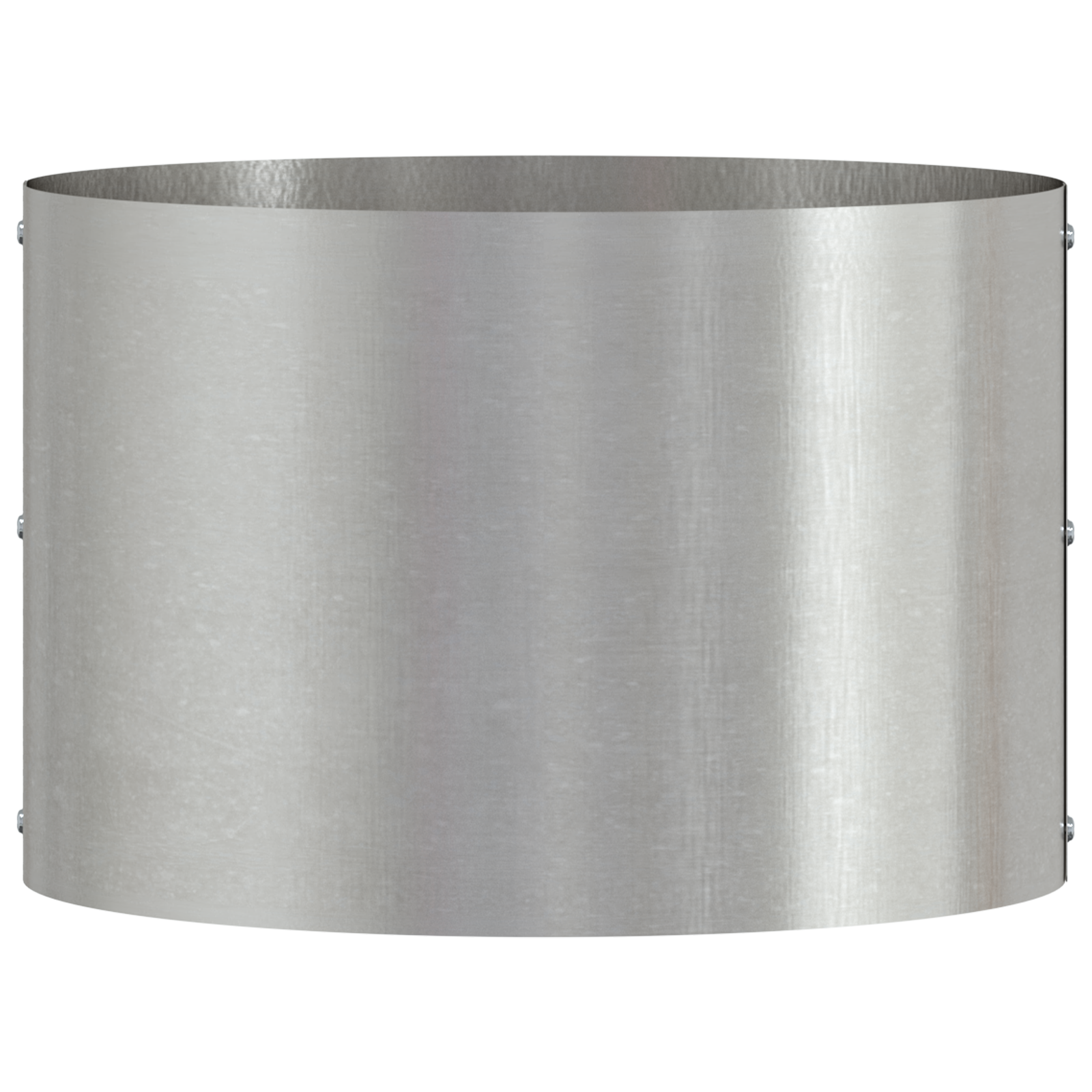 Vaso in Acciaio Inox Acciaio Inossidabile 30 cm di diametro Moderno