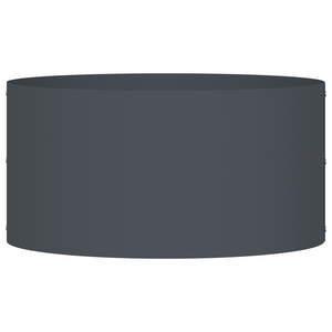 Vaso Metallico Antracite Antracite Metallo 40 cm di Diametro