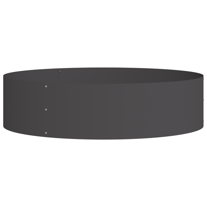 Fioriere in plastica nera Nero Plastica Grande Durevole