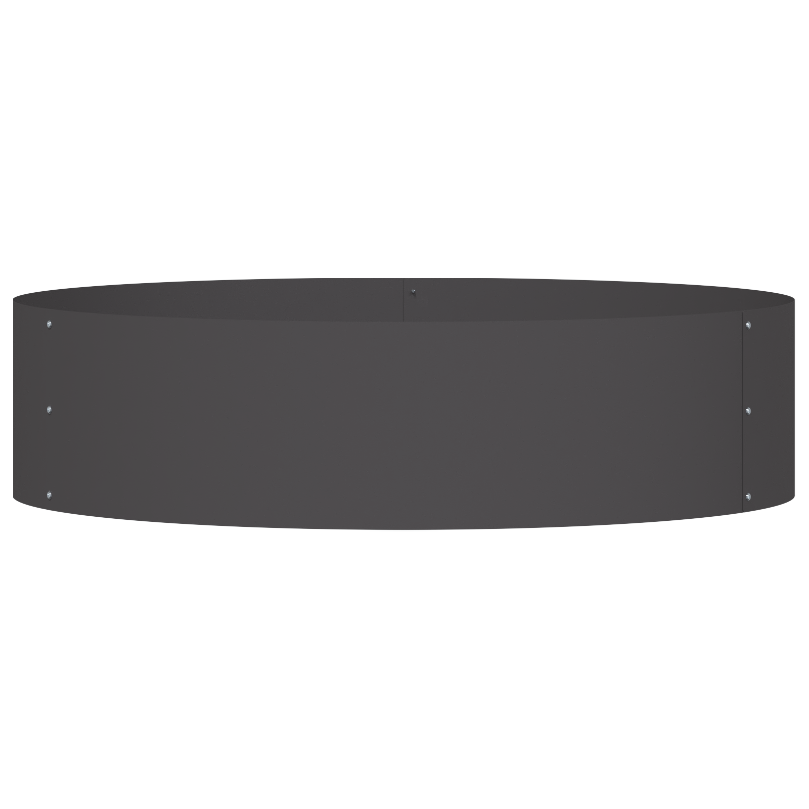 Fioriere in plastica nera Nero Plastica Grande Durevole