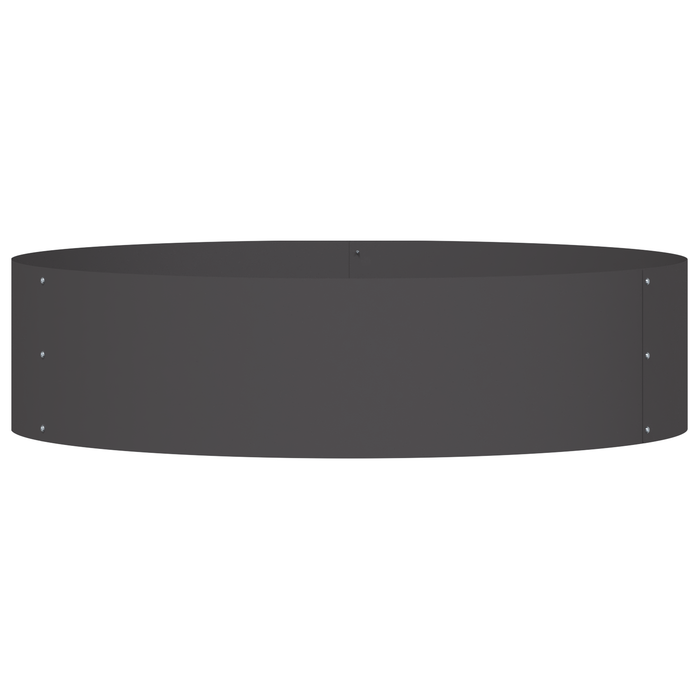 Fioriere in plastica nera Nero Plastica Grande Durevole