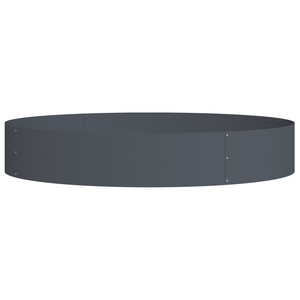 Vaso metallico antracite Antracite Metallo Grande Durevole