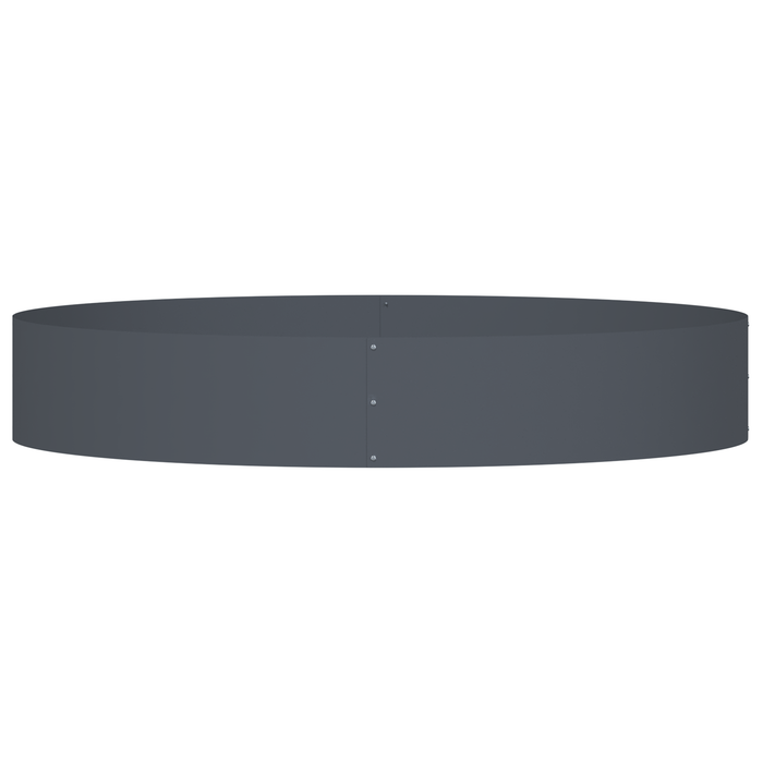 Vaso metallico antracite Antracite Metallo Grande Durevole