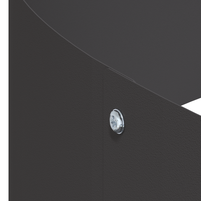 Fioriera in metallo Acciaio/nero Acciaio Grande Modulare