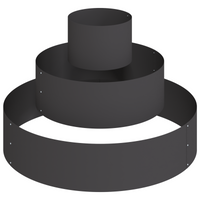 Fioriera in metallo Acciaio/nero Acciaio Grande Modulare