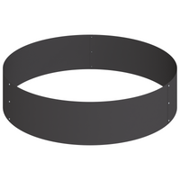 Fioriera in metallo Acciaio/nero Acciaio Grande Modulare