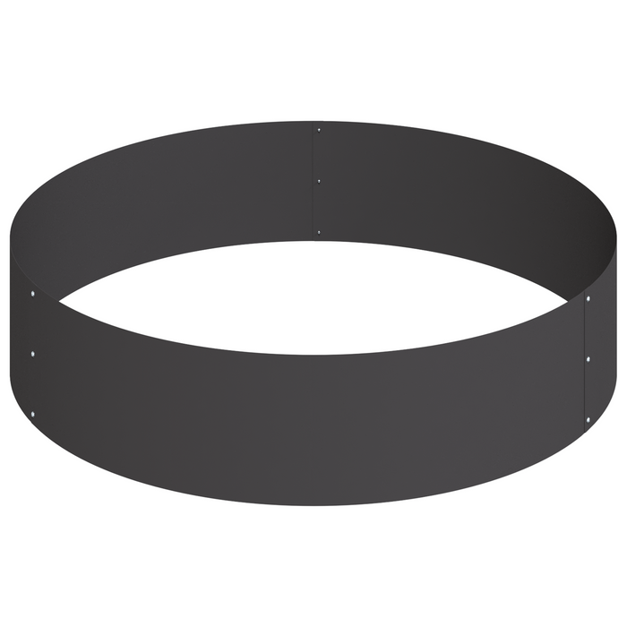 Fioriera in metallo Acciaio/nero Acciaio Grande Modulare