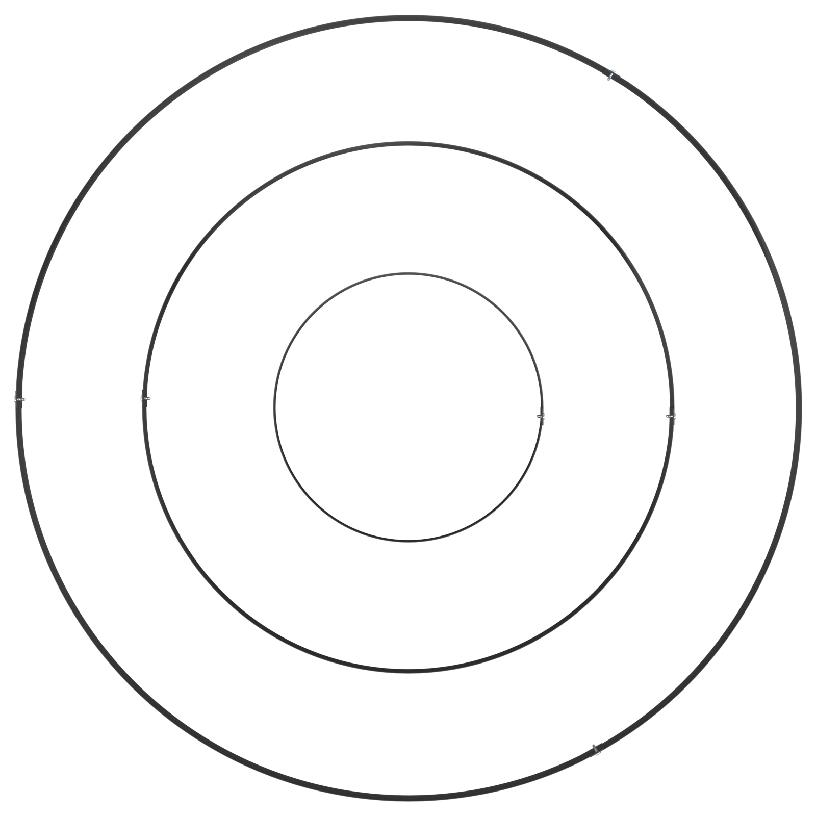 Fioriera in metallo Acciaio/nero Acciaio Grande Modulare