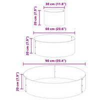 Fioriera in metallo Acciaio/nero Acciaio Grande Modulare