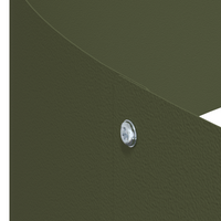 Fioriera in Metallo Acciaio/verde oliva Ø 90 cm Modulare