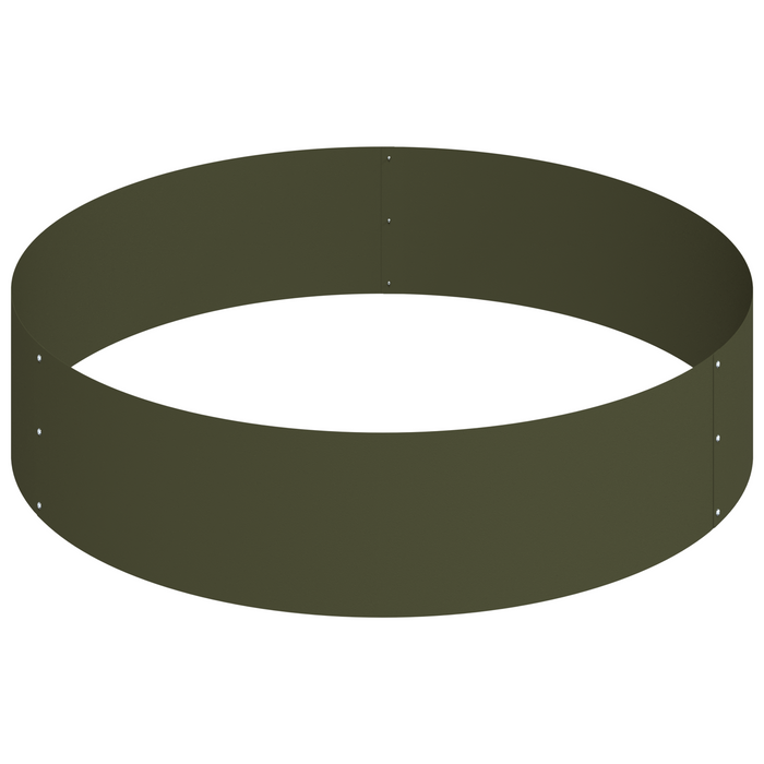 Fioriera in Metallo Acciaio/verde oliva Ø 90 cm Modulare