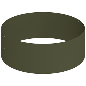 Fioriera in Metallo Acciaio/verde oliva Ø 90 cm Modulare